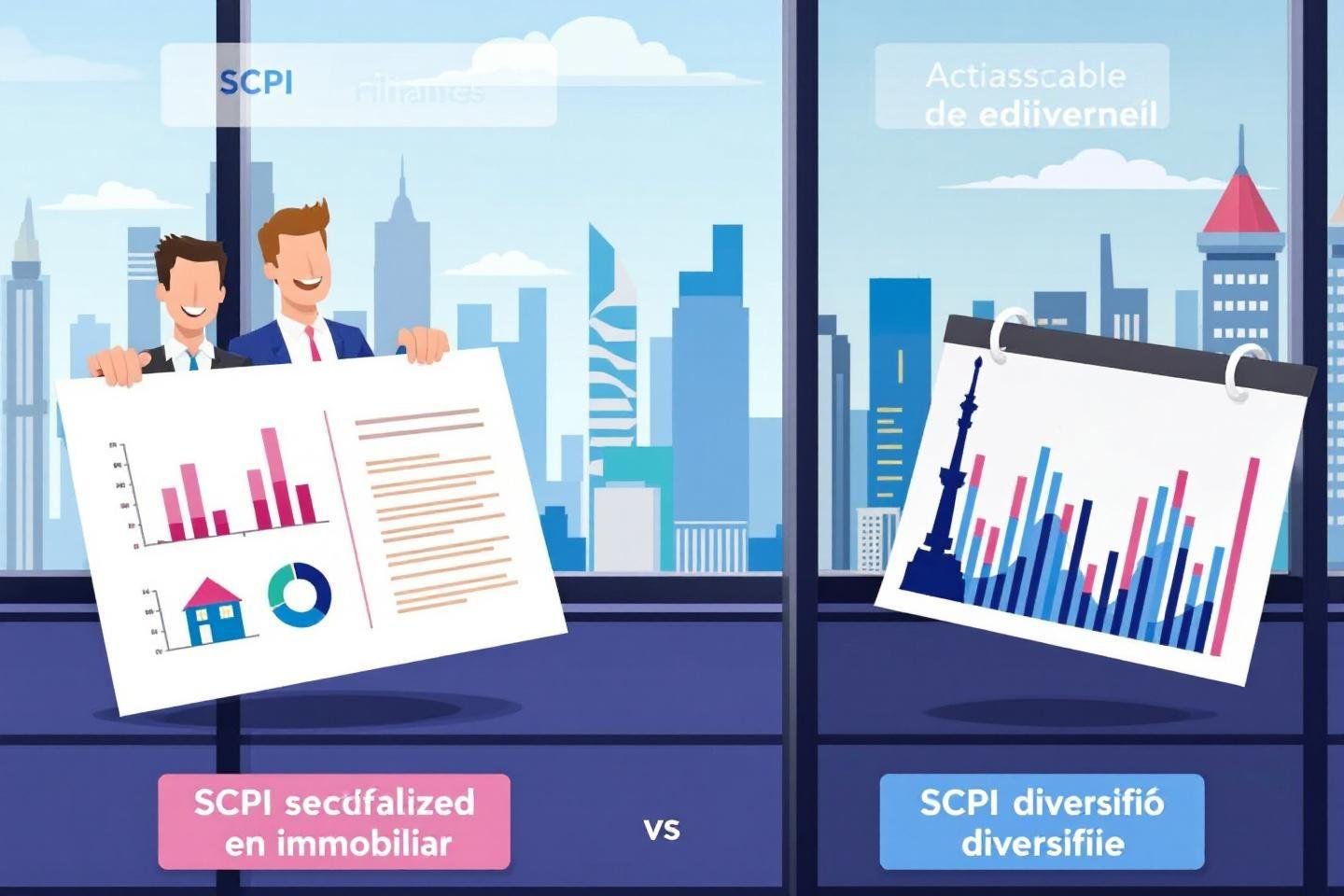SCPI spécialisées vs diversifiées : quelle stratégie choisir ?