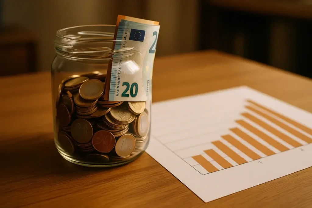 Croissance d'encours obligataires représentée par un graphique imprimé