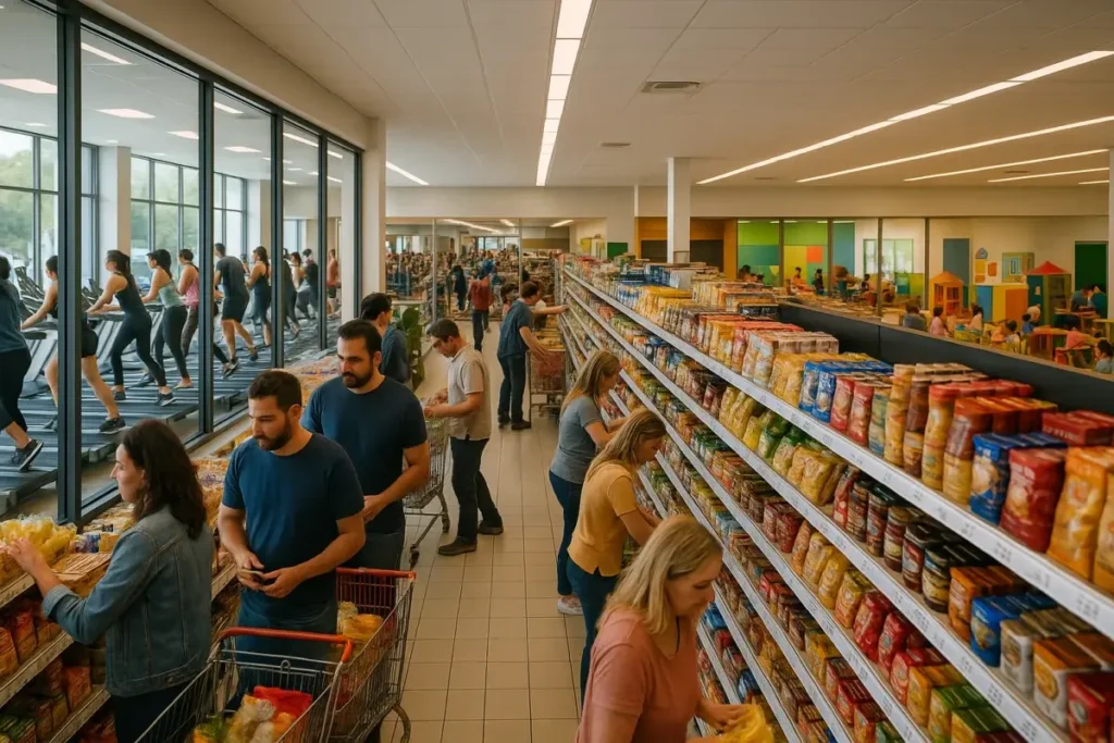 Quatre usages distincts cohabitent dans un même bâtiment multilocataire