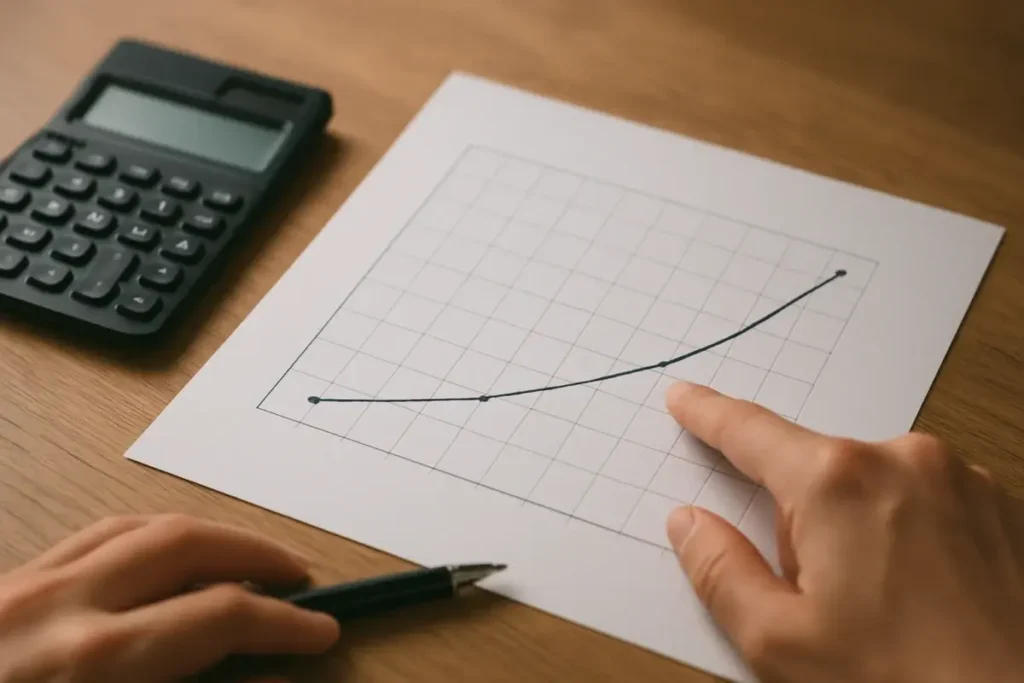 Analyse d'une courbe des taux obligataires à dix ans en hausse