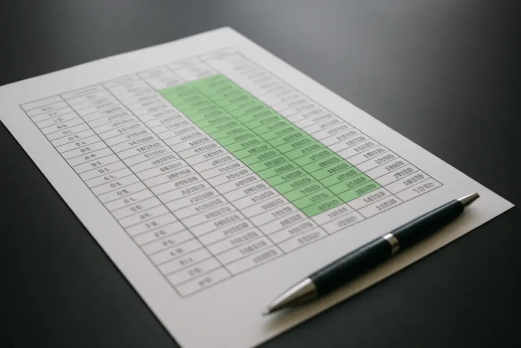 Tableau de suivi du DPI par millésime d'un fonds de private equity